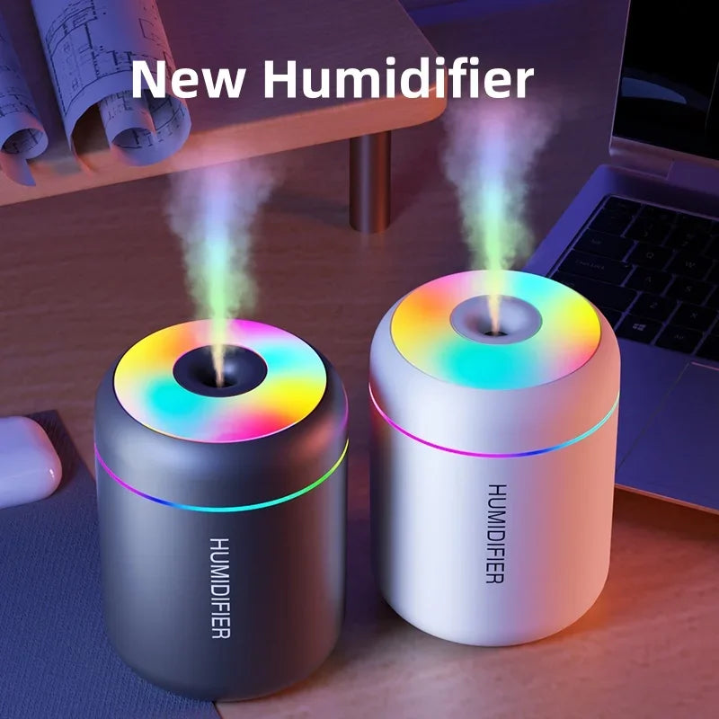 Mini Umidificador de Ar USB com Difusor de Aromas – Aromaterapia & Purificação