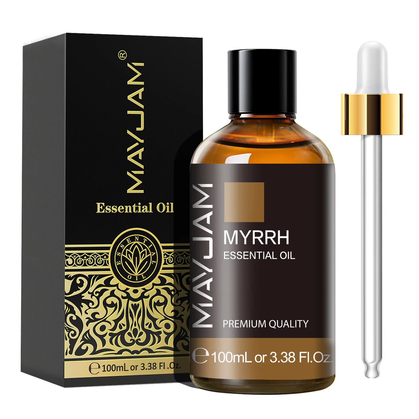Óleo Essencial Mayjam 100ml – Aromaterapia Premium com Conta-gotas