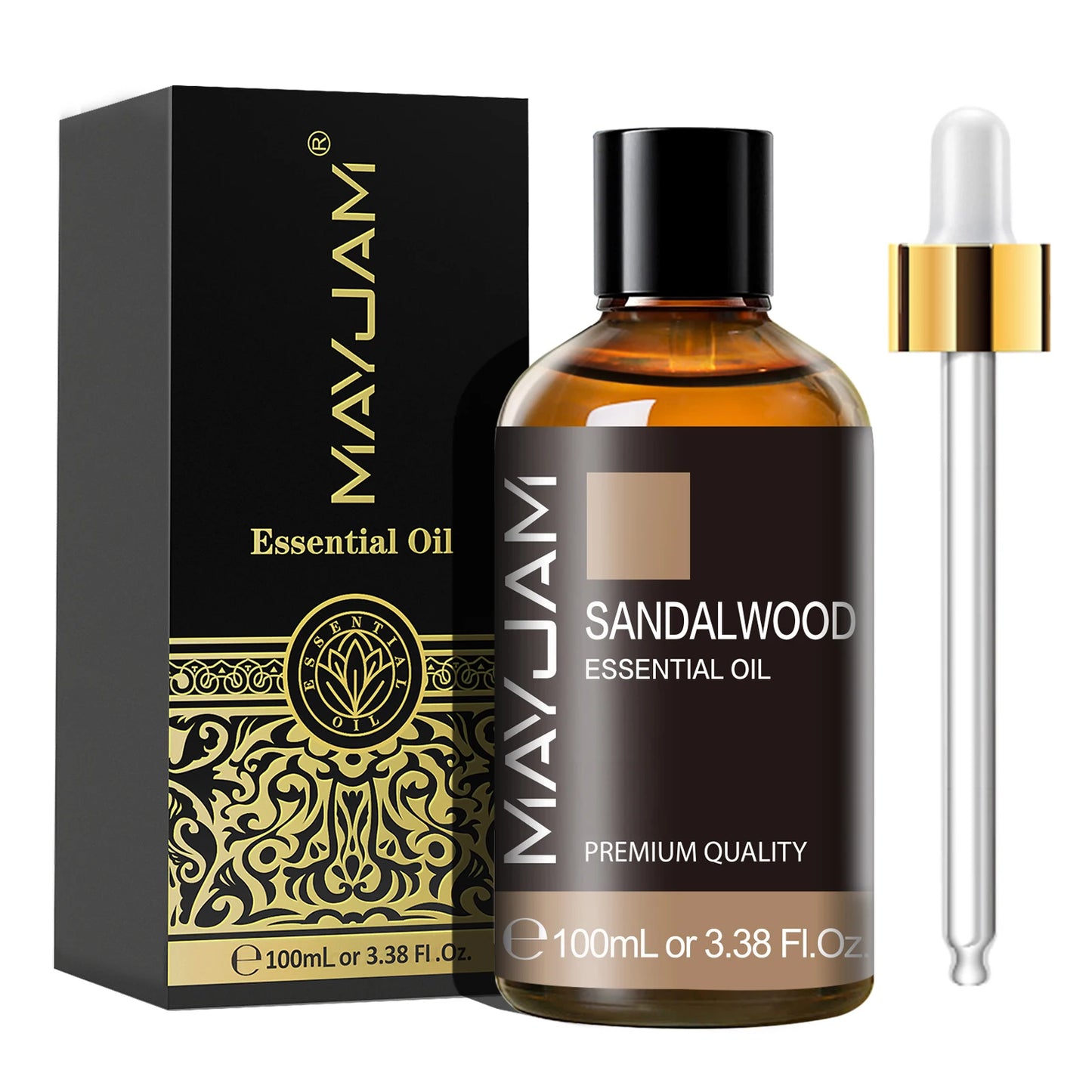 Óleo Essencial Mayjam 100ml – Aromaterapia Premium com Conta-gotas