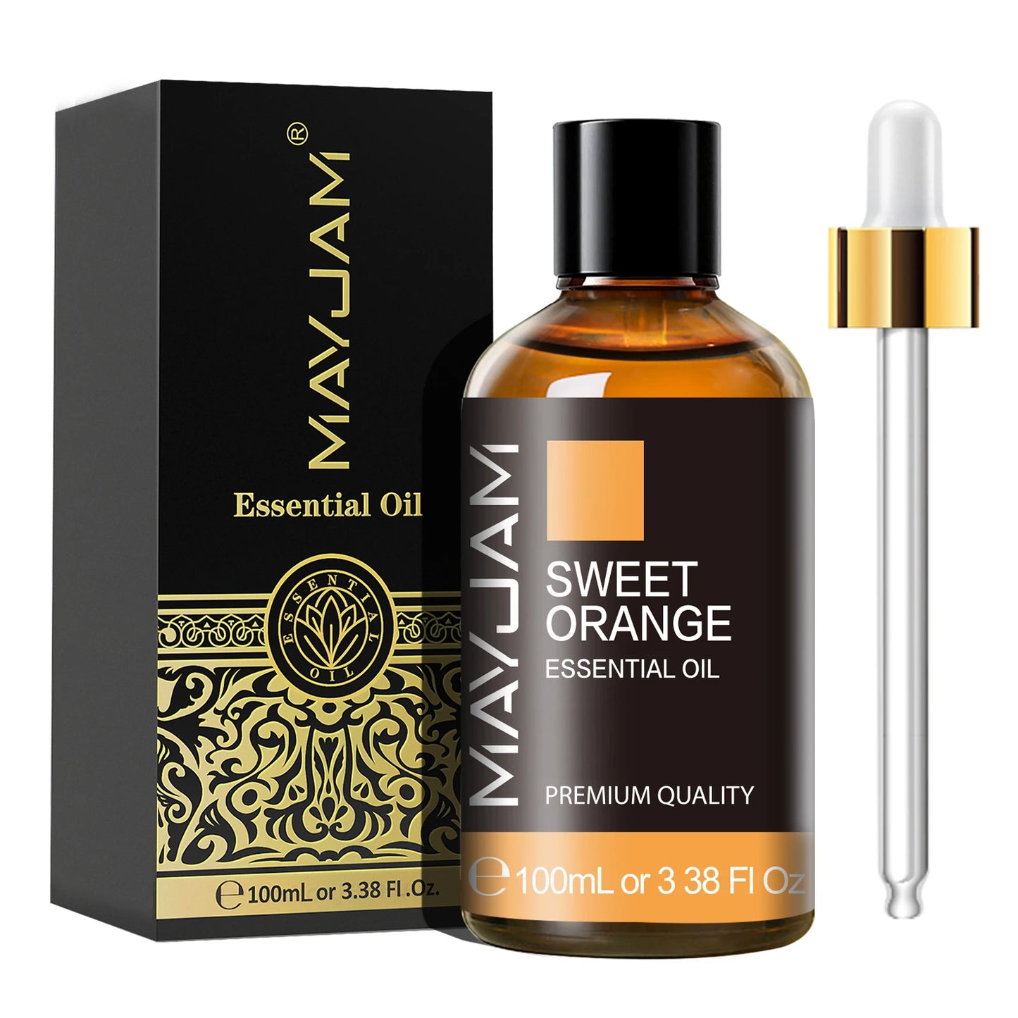 Óleo Essencial Mayjam 100ml – Aromaterapia Premium com Conta-gotas
