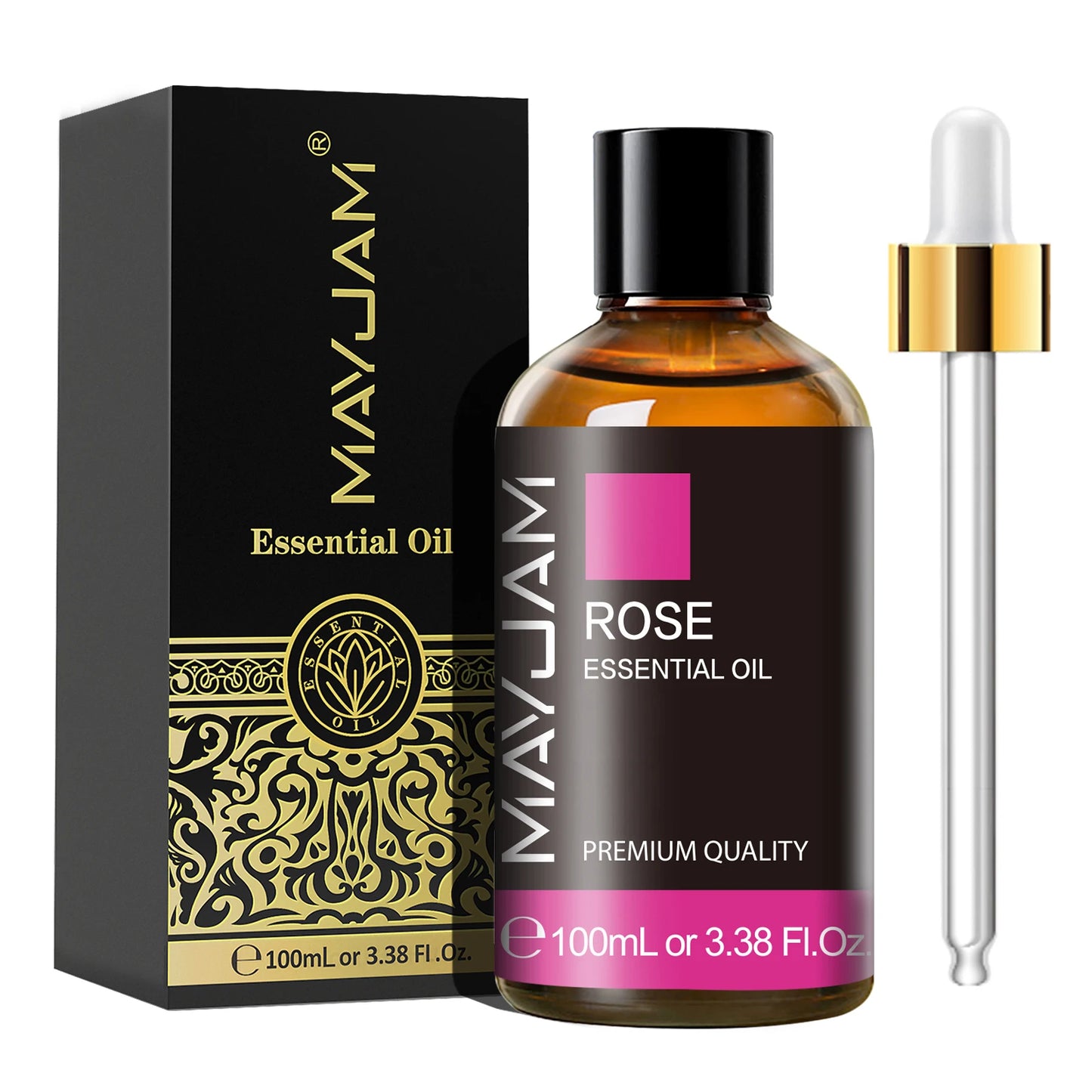 Óleo Essencial Mayjam 100ml – Aromaterapia Premium com Conta-gotas