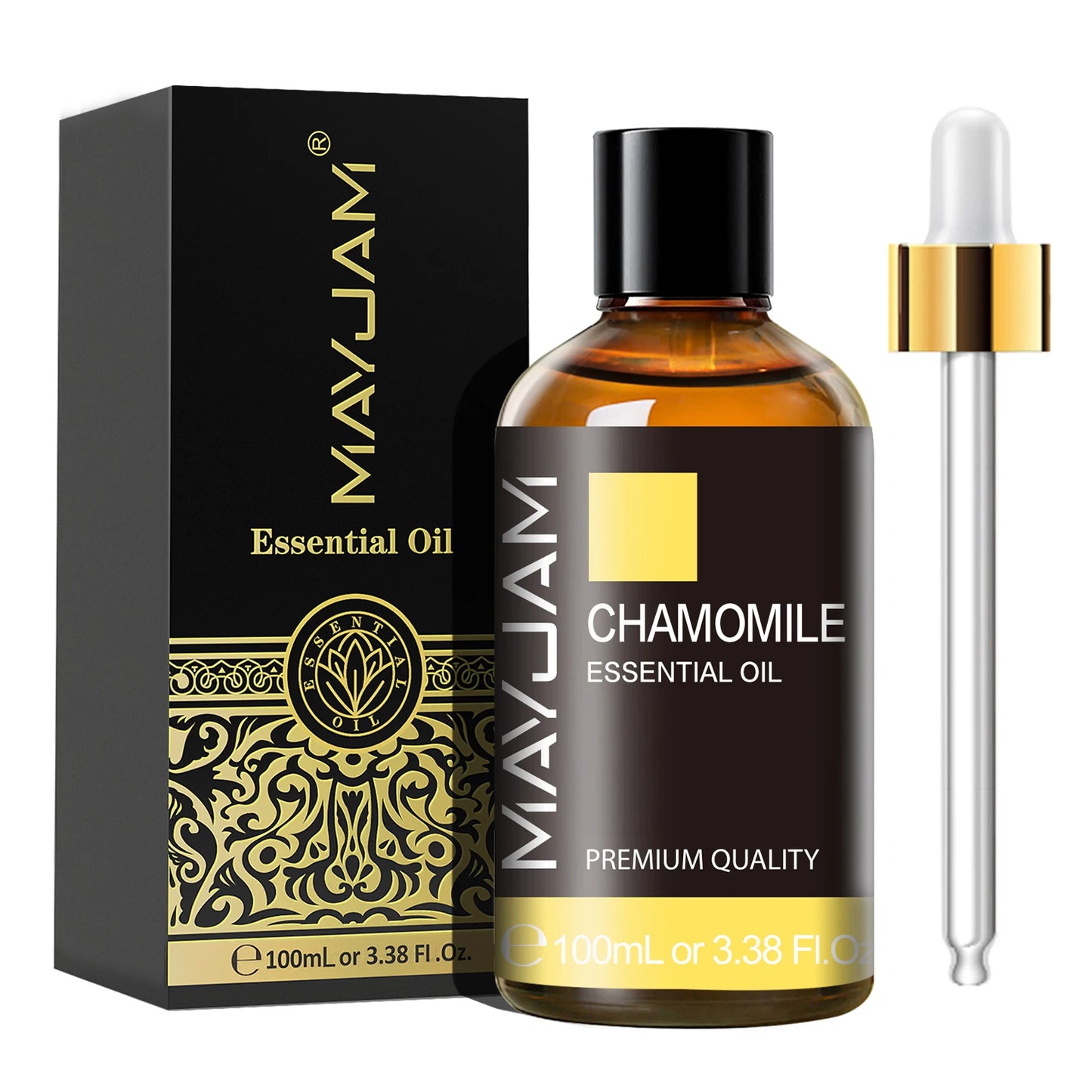 Óleo Essencial Mayjam 100ml – Aromaterapia Premium com Conta-gotas