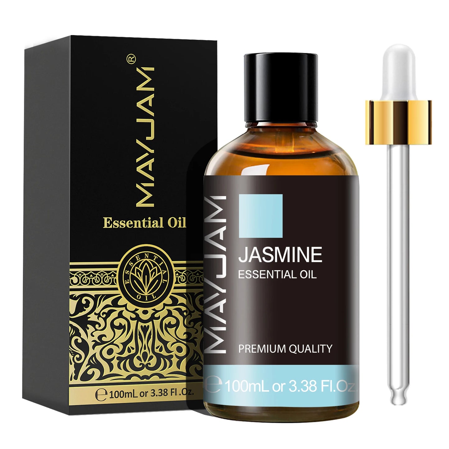 Óleo Essencial Mayjam 100ml – Aromaterapia Premium com Conta-gotas