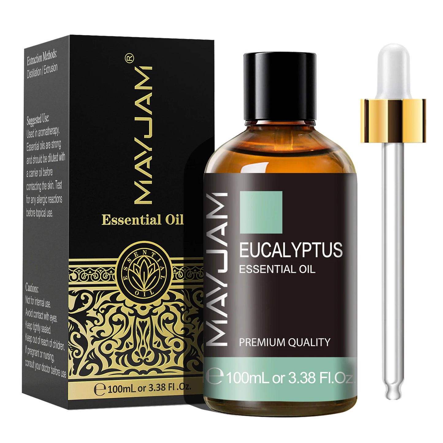 Óleo Essencial Mayjam 100ml – Aromaterapia Premium com Conta-gotas