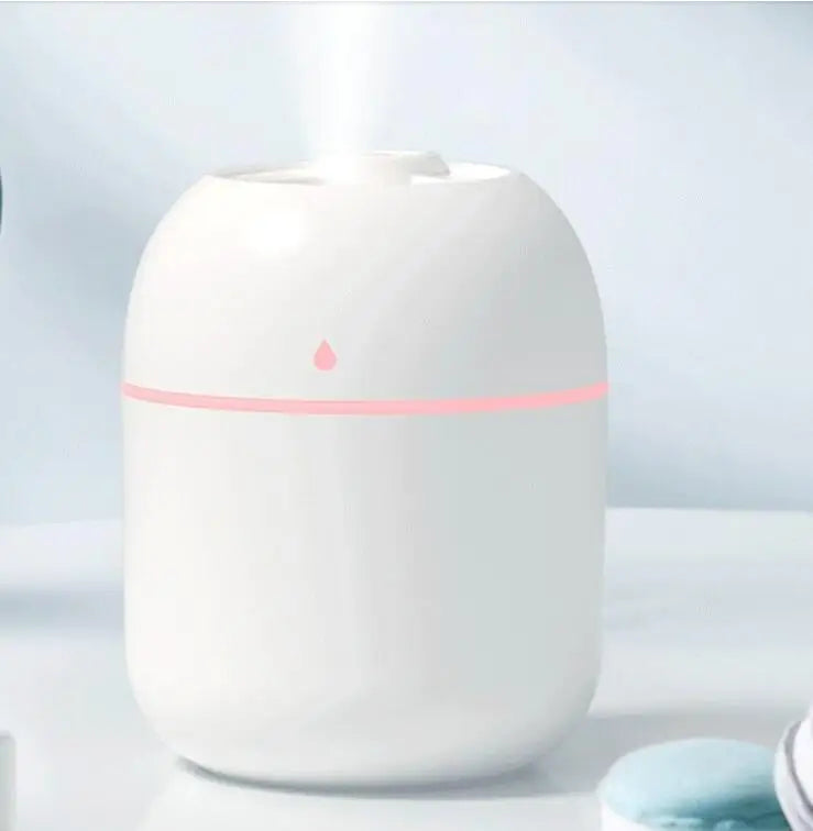 Umidificador de Ar USB 250ml com Difusor de Aromas e LED