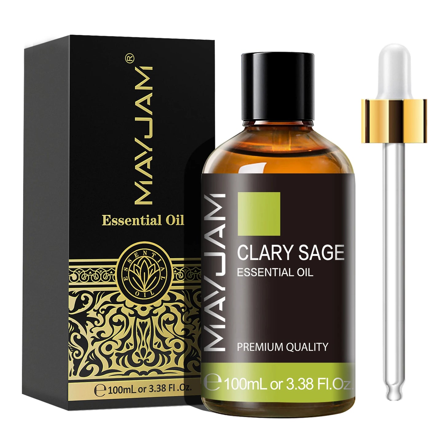 Óleo Essencial Mayjam 100ml – Aromaterapia Premium com Conta-gotas