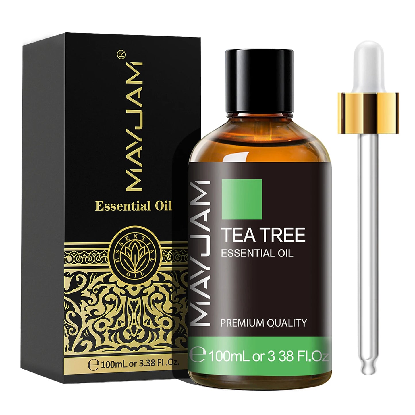 Óleo Essencial Mayjam 100ml – Aromaterapia Premium com Conta-gotas